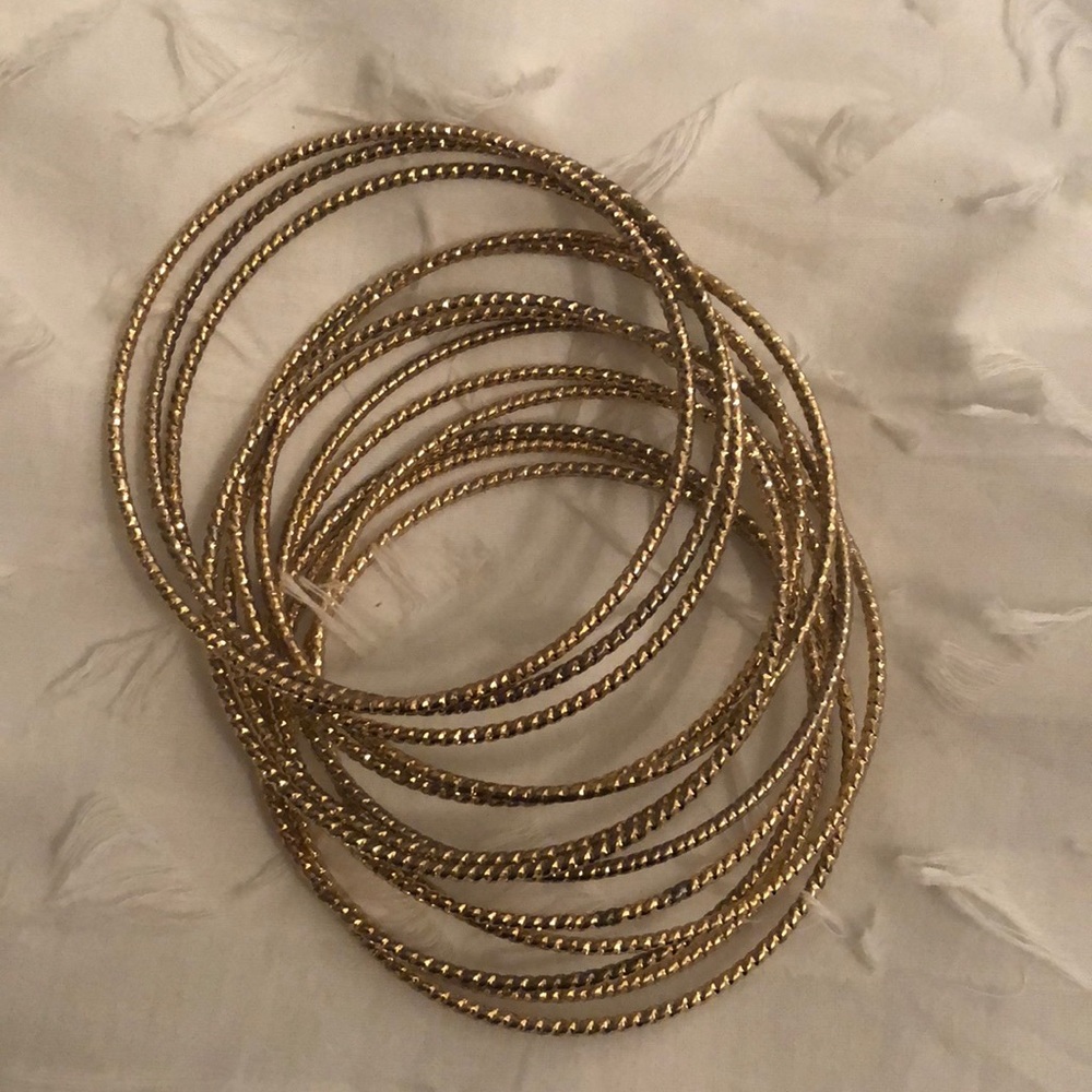 GOLD BANGLES⭐️ - Picture 2 of 2